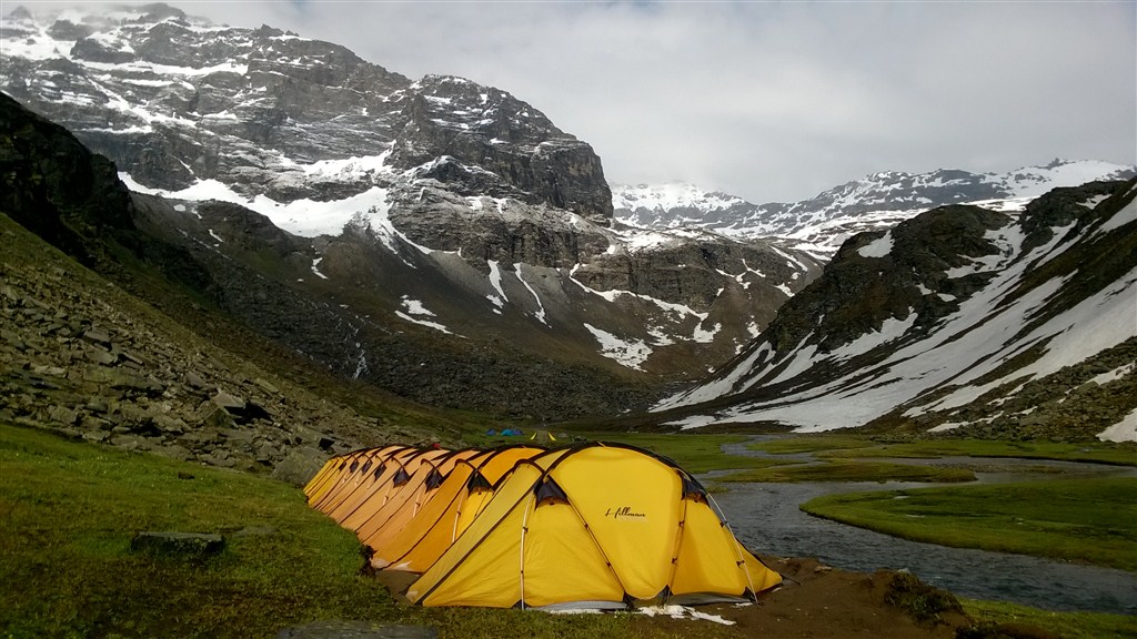 11. Rohil Waghmare Rupin Pass cloud bridge at lower waterfall campsite